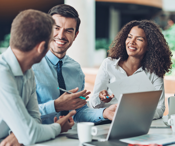 People meeting to discuss business — Chiccago, IL — The Insurance Pros