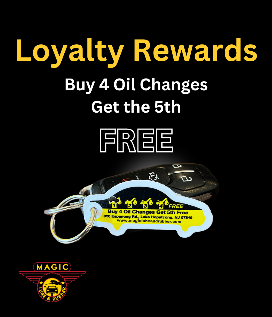 Loyalty Rewards Key Chain | Magic Lube & Rubber