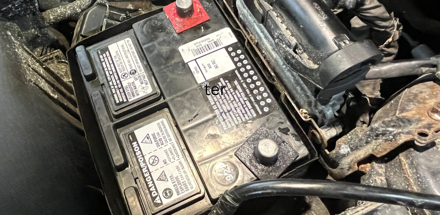 battery terminal corroded