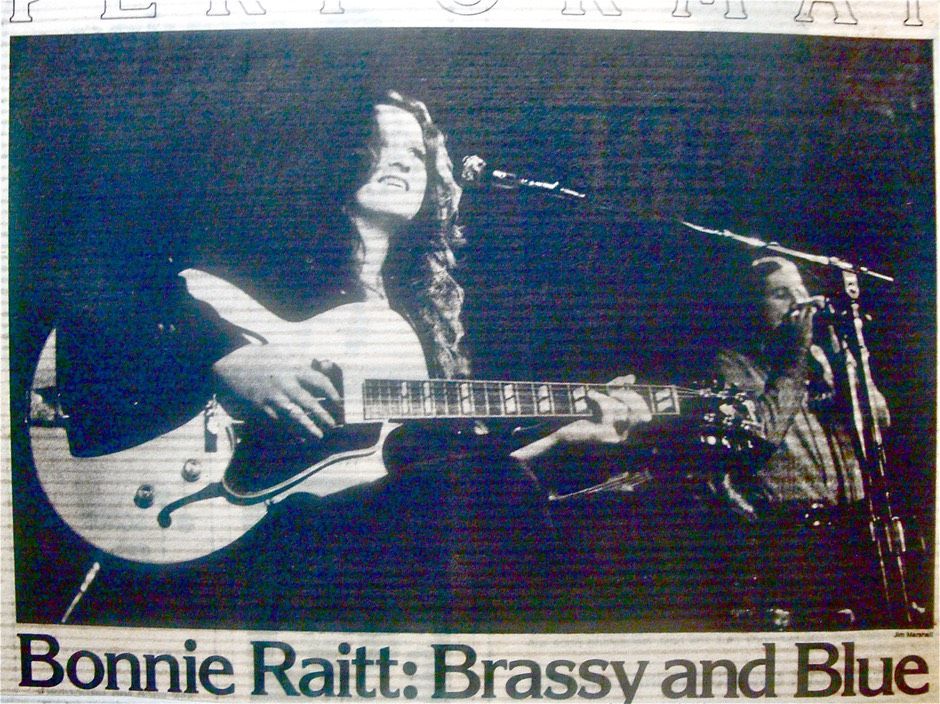 Bonnie Raitt: Brassy and blue
