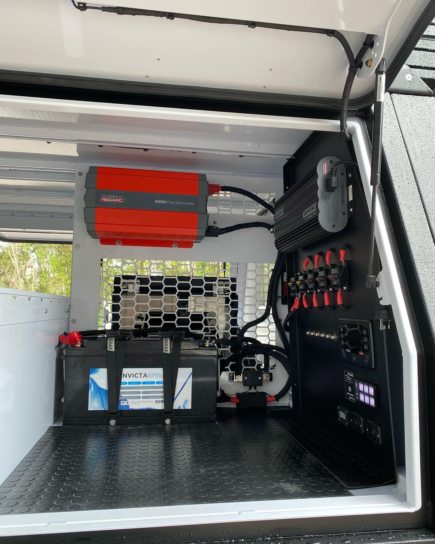 Redarc Inverter Invicta 200AH Lithium Battery In Work Ute — Activate Auto Electrics & Air Conditioning In Caloundra, QLD
