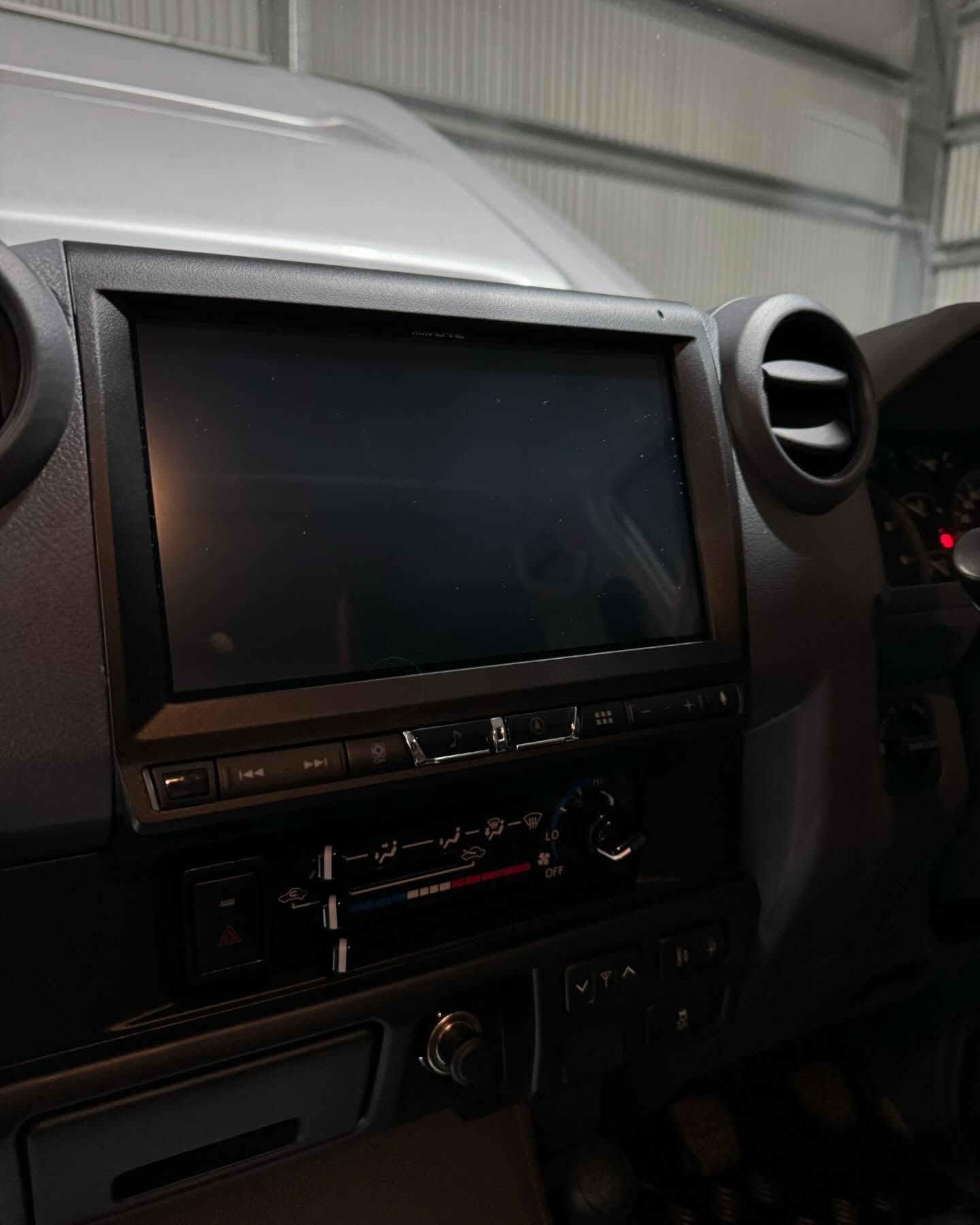 The Aircon of a Car With a Touchscreen Display — Activate Auto Electrics & Air Conditioning In Caloundra, QLD