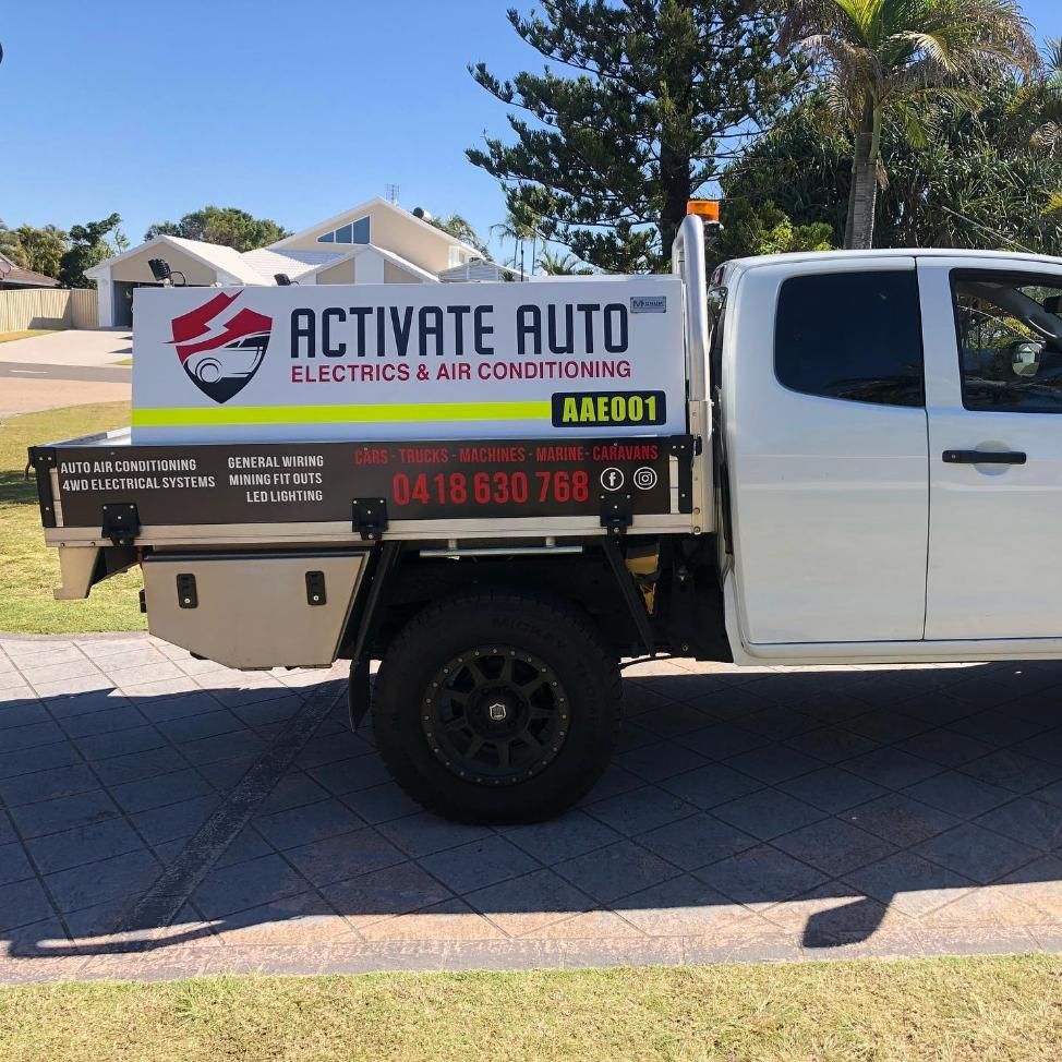 A White Truck — Activate Auto Electrics & Air Conditioning In Caloundra, QLD