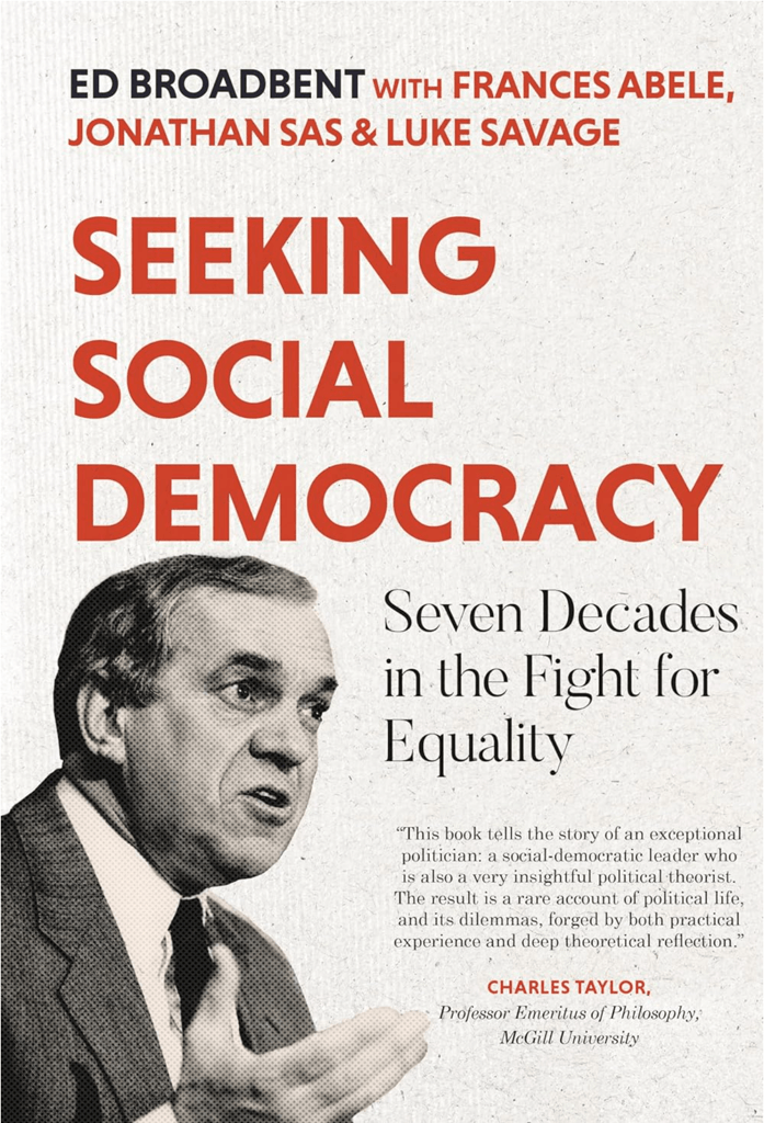 Anam Ahmed, freelance writer, does substantive editing for ECW Press on Ed Broadbent's new book found on Amazon.ca