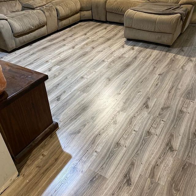 Living Room Wood Floor — Chadstone, Vic — Eliza Flooring