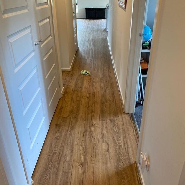 House Hallway Wood Floor — Chadstone, Vic — Eliza Flooring