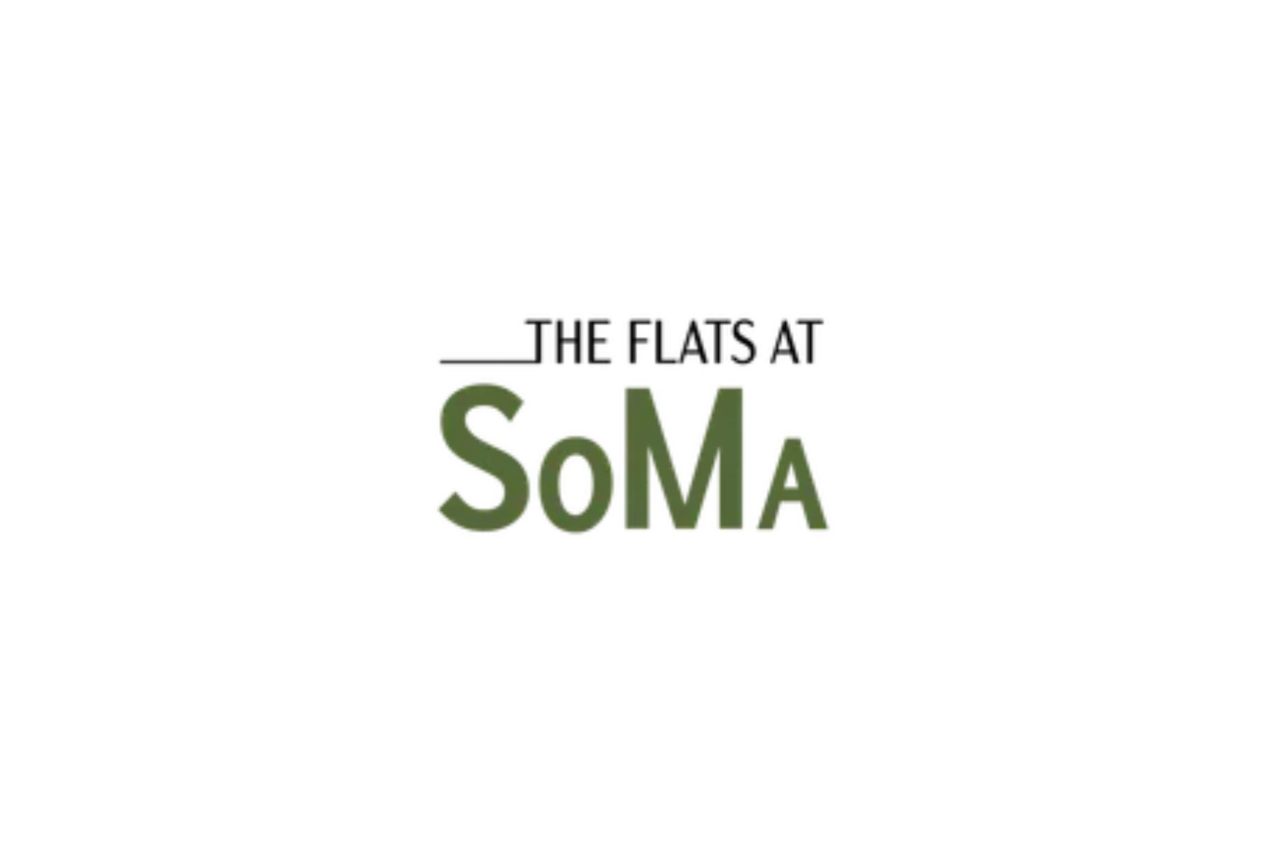 The Flats at SoMa Logo Green