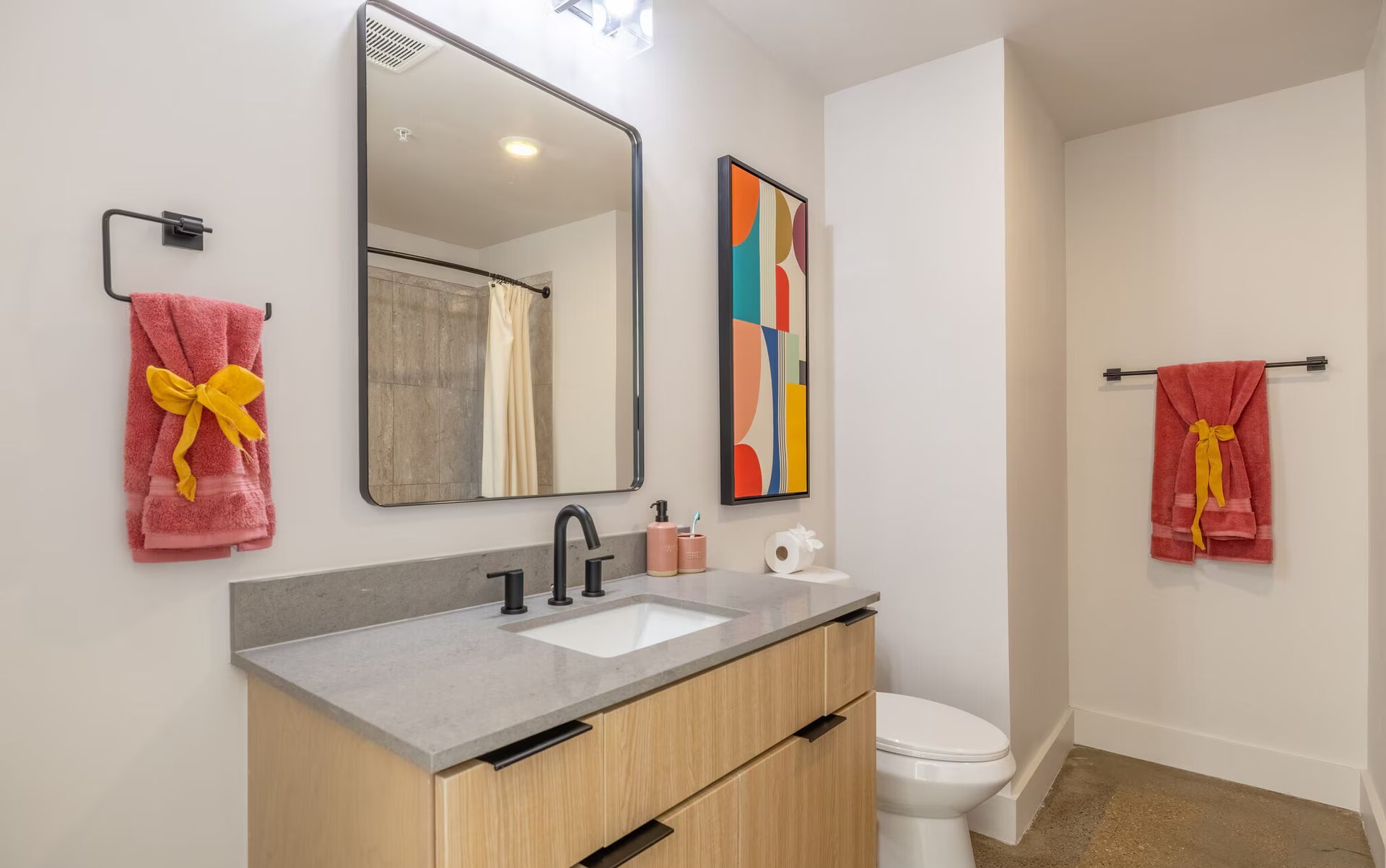 Flats at SoMa Interior Bathroom 1