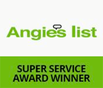 Angie's List Super Service Award Winner badge