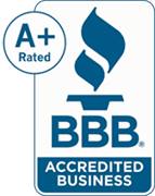 A+ Rated BBB Accredited Business badge