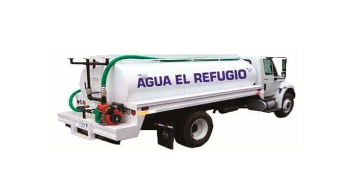AGUA EL REFUGIO - pipas de agua