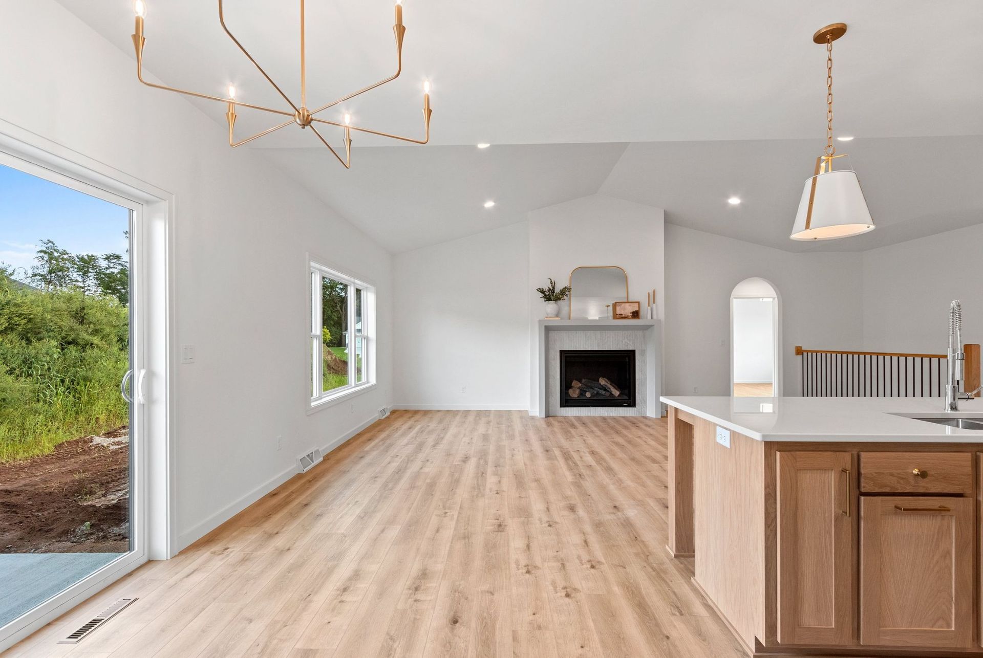 Heirloom custom cabinets in kitchen 5