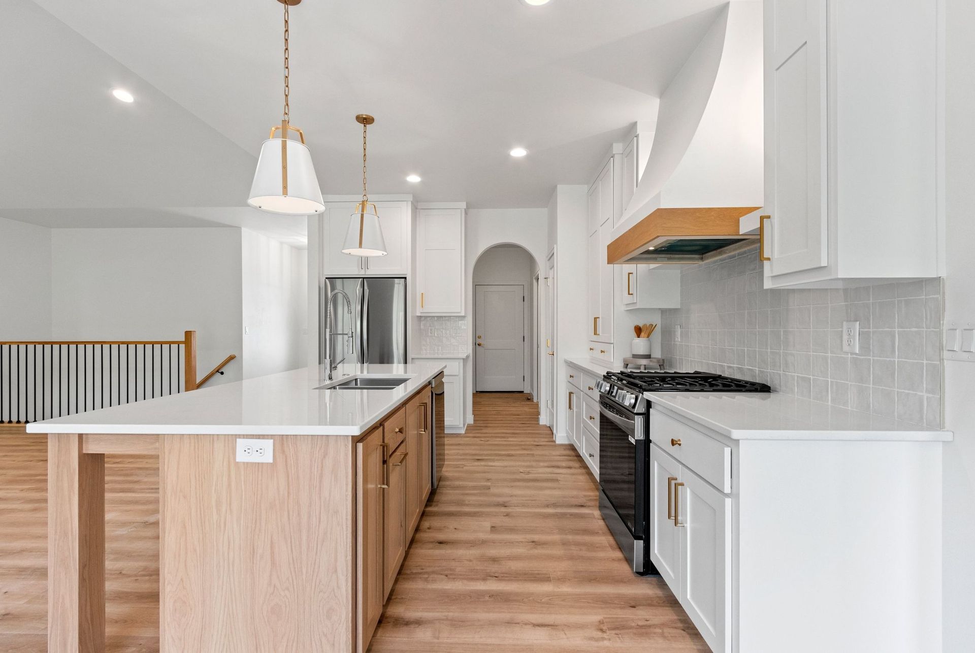 Heirloom custom cabinets in kitchen 2