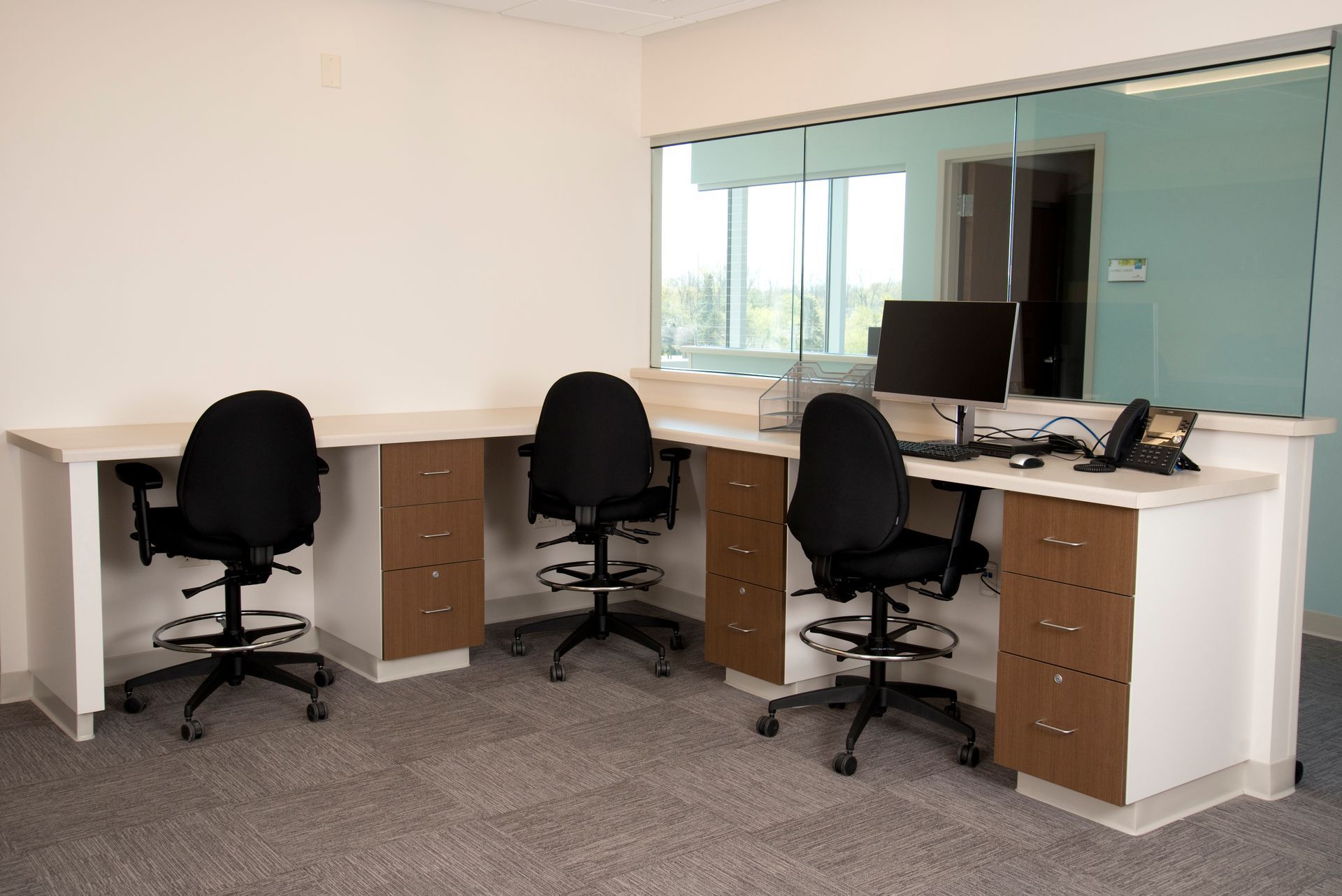 custom cabinets for commercial - 24