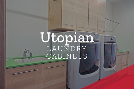 Utopian Cabinets for laundry rooms
