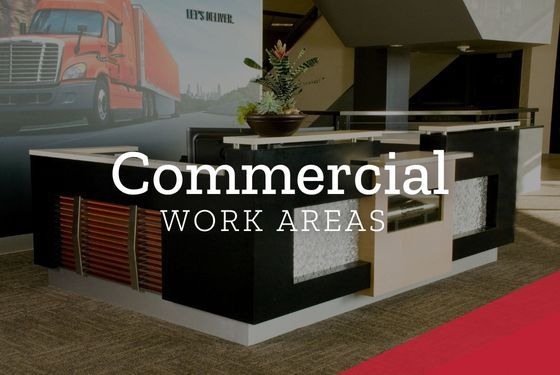 Custom Cabinets for commercial work areas
