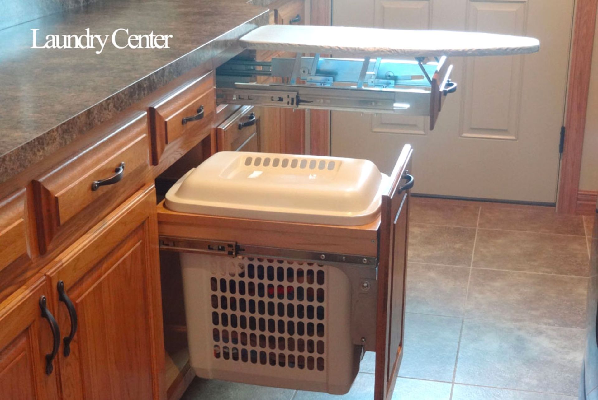 laundry cabinet accessories - 5