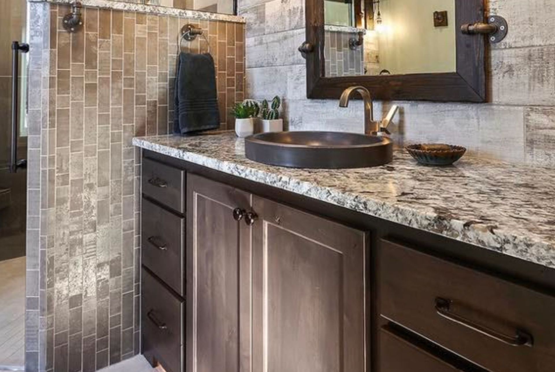 heirloom custom bathroom cabinets - 5