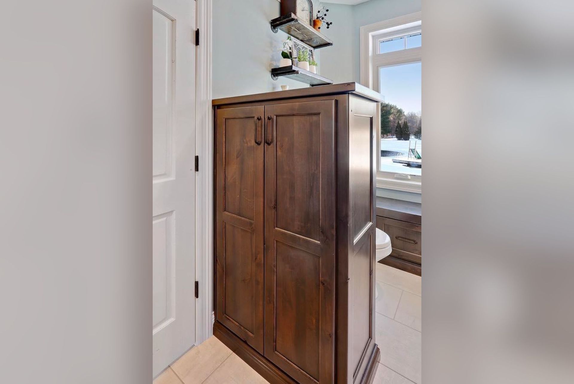 heirloom custom bathroom cabinets - 8