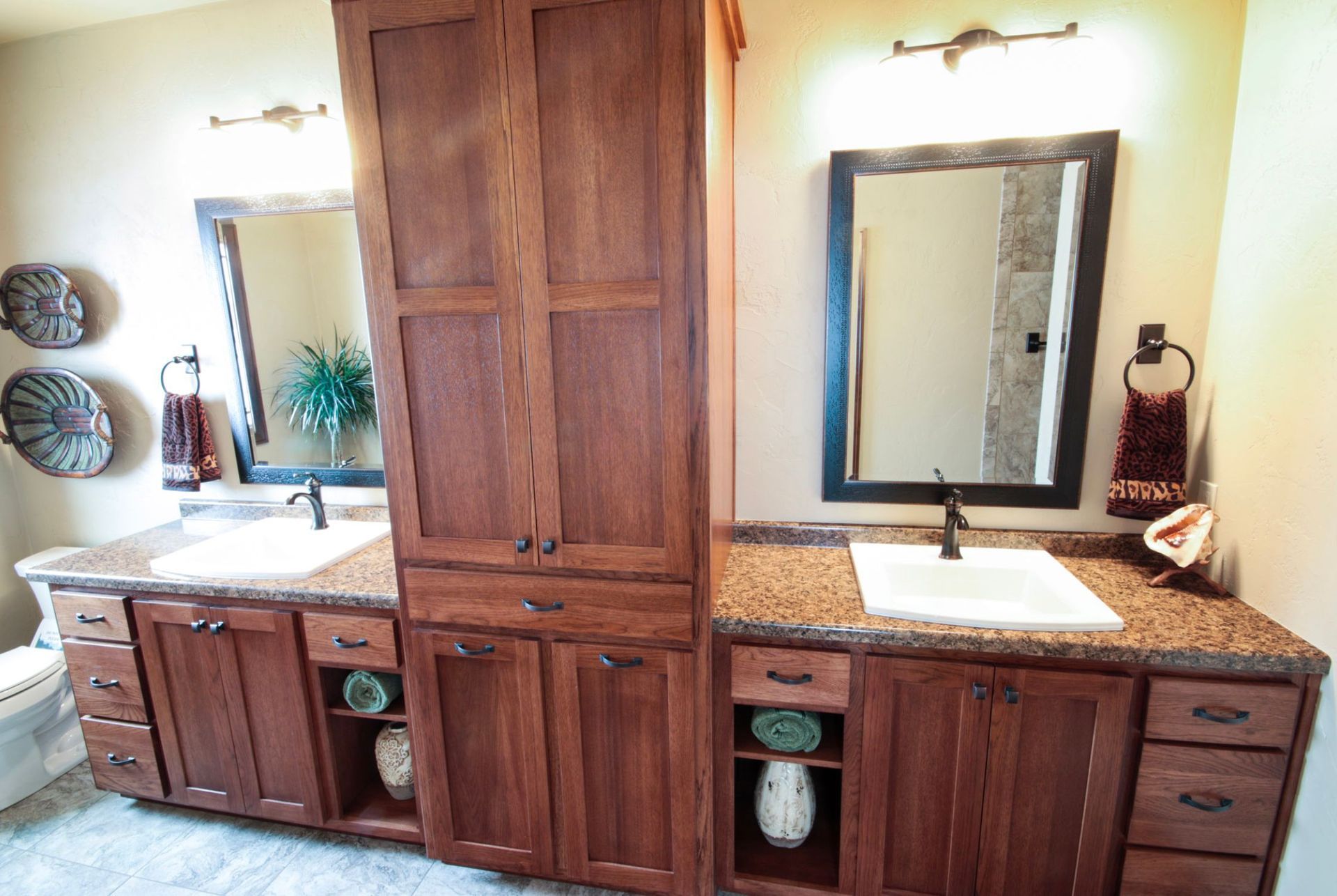 heirloom custom bathroom cabinets - 4