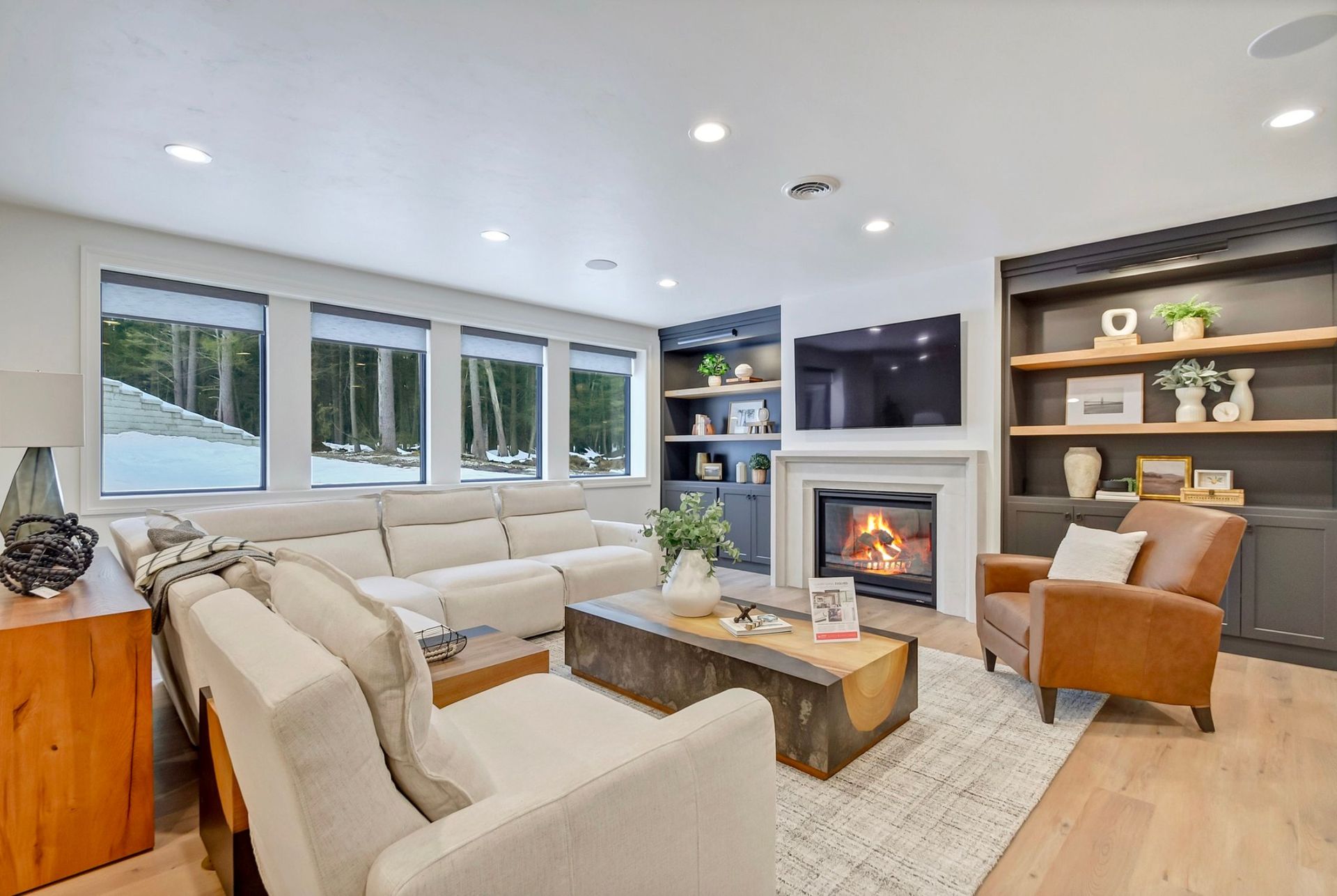 heirloom custom cabinets for sitting rooms - 1