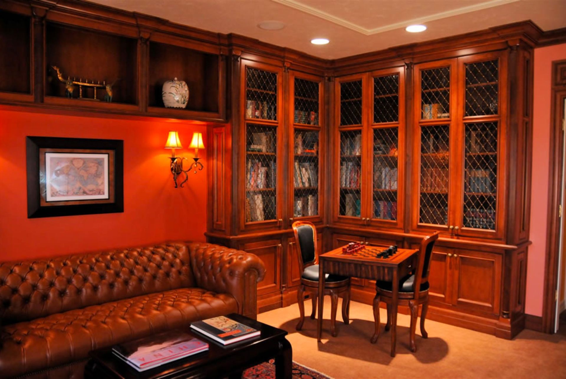 heirloom custom cabinets for sitting rooms - 5