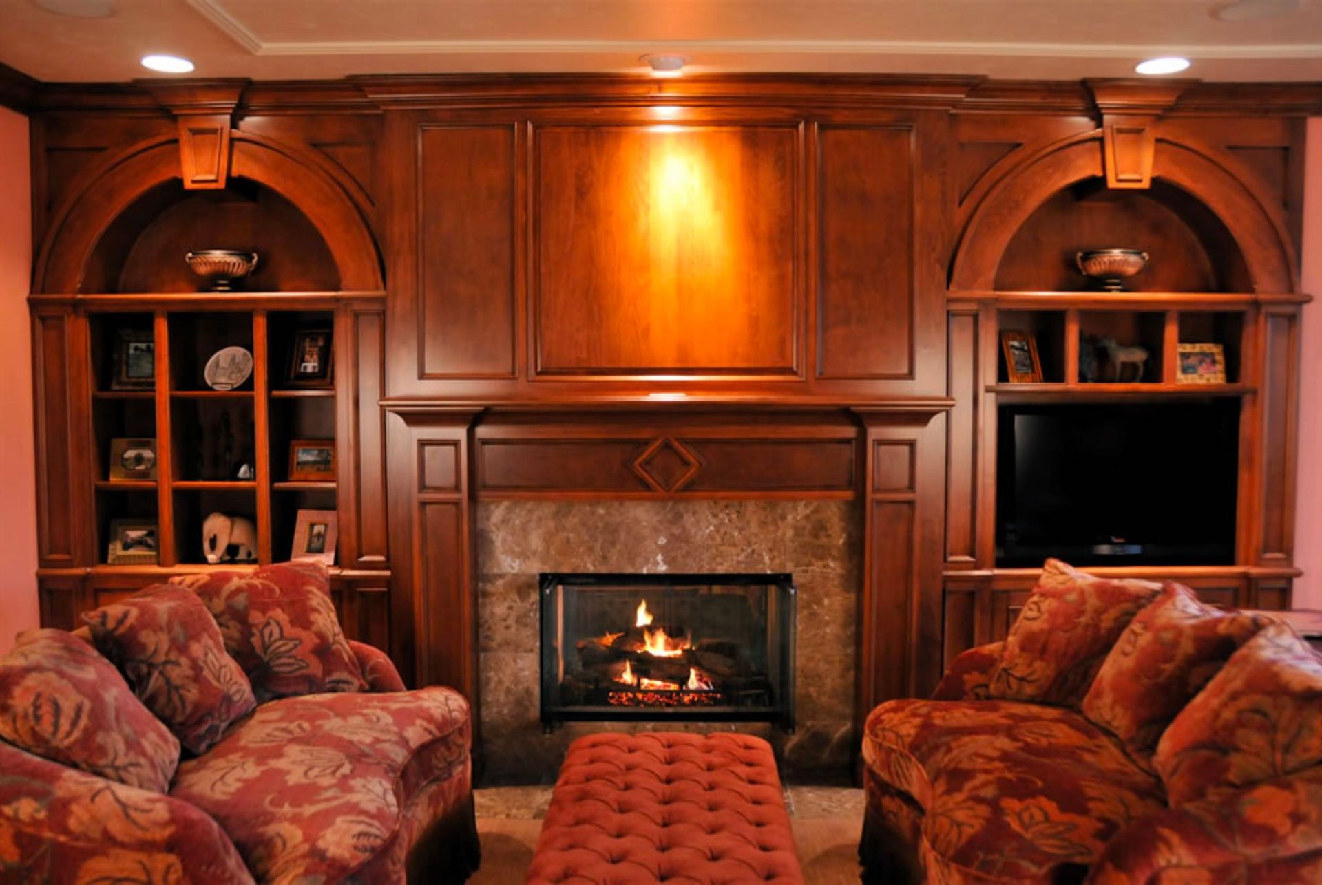 heirloom custom cabinets for sitting rooms - 4