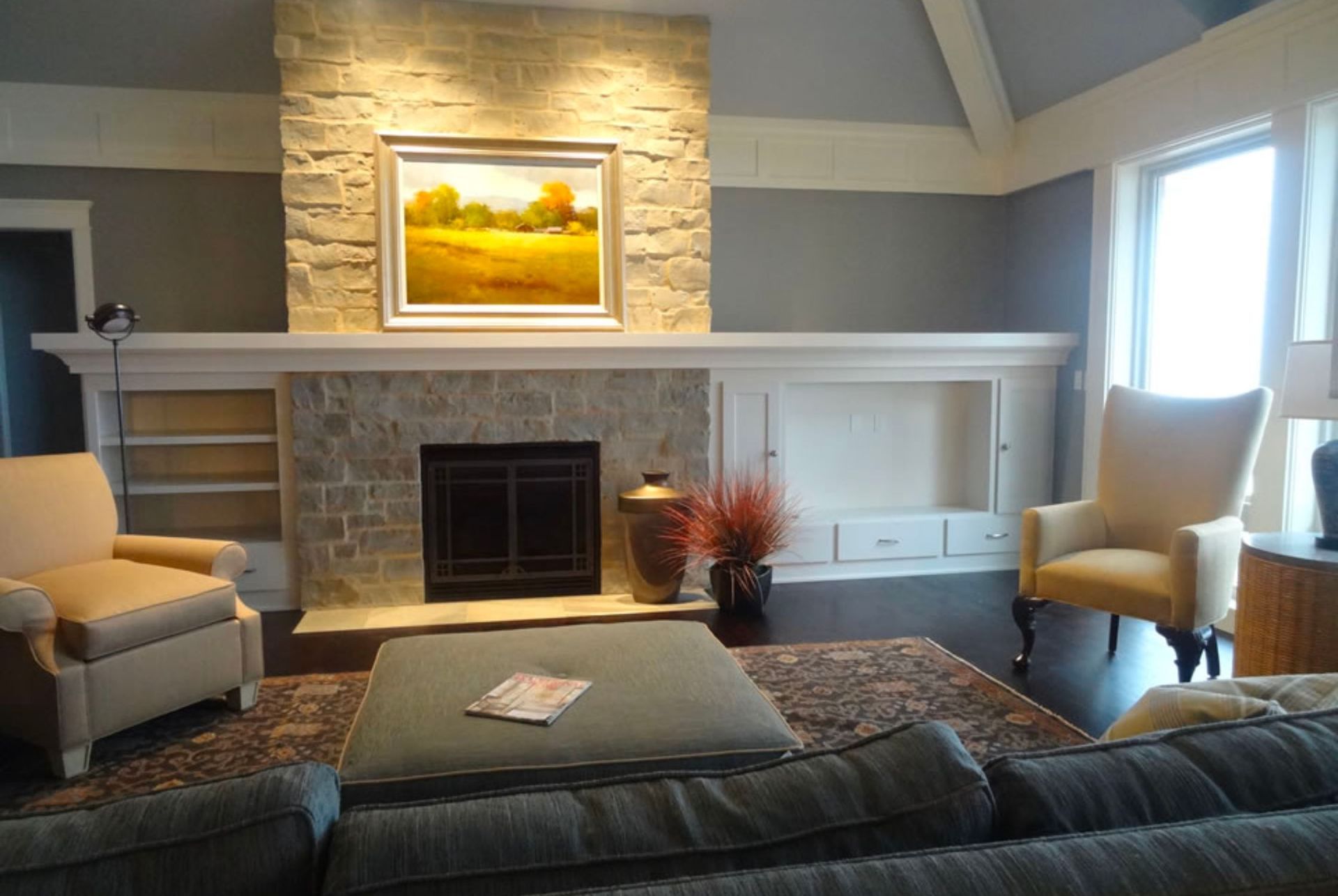 heirloom custom cabinets for sitting rooms - 7