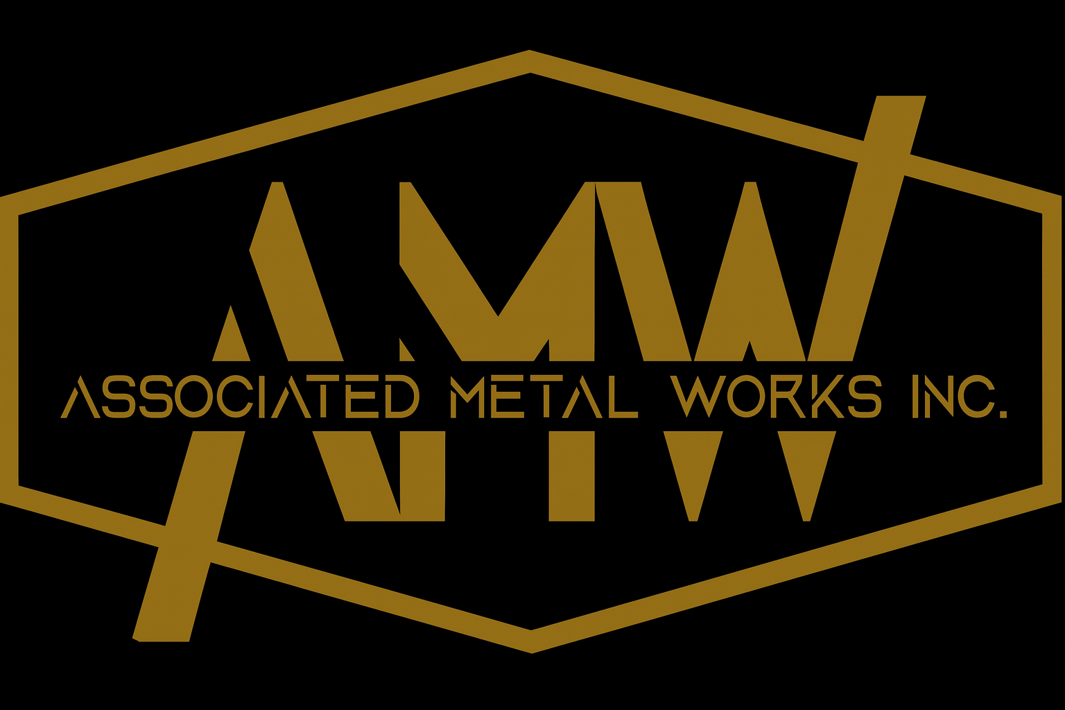 Gold logo of 