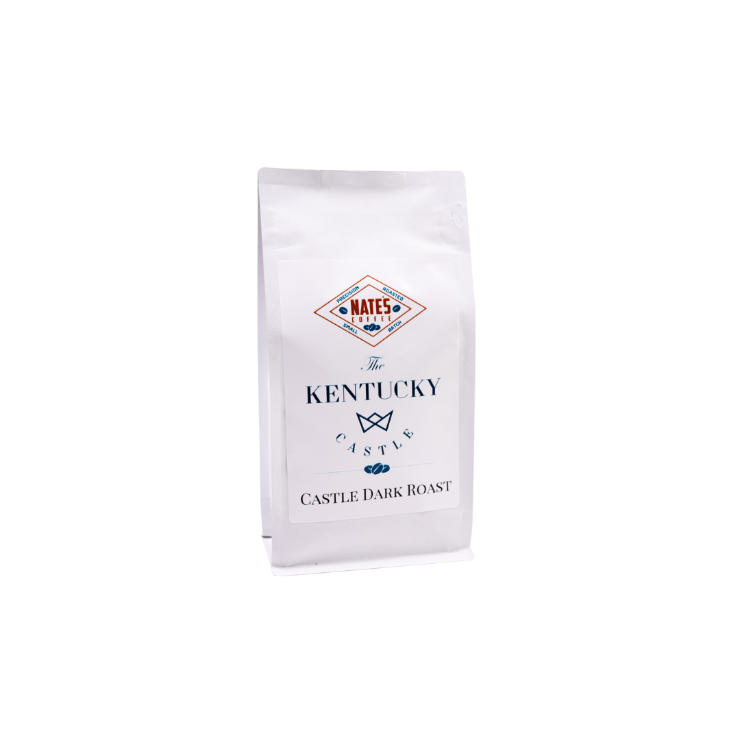 Nate's Coffee TKC Labeled Castle Dark Roast