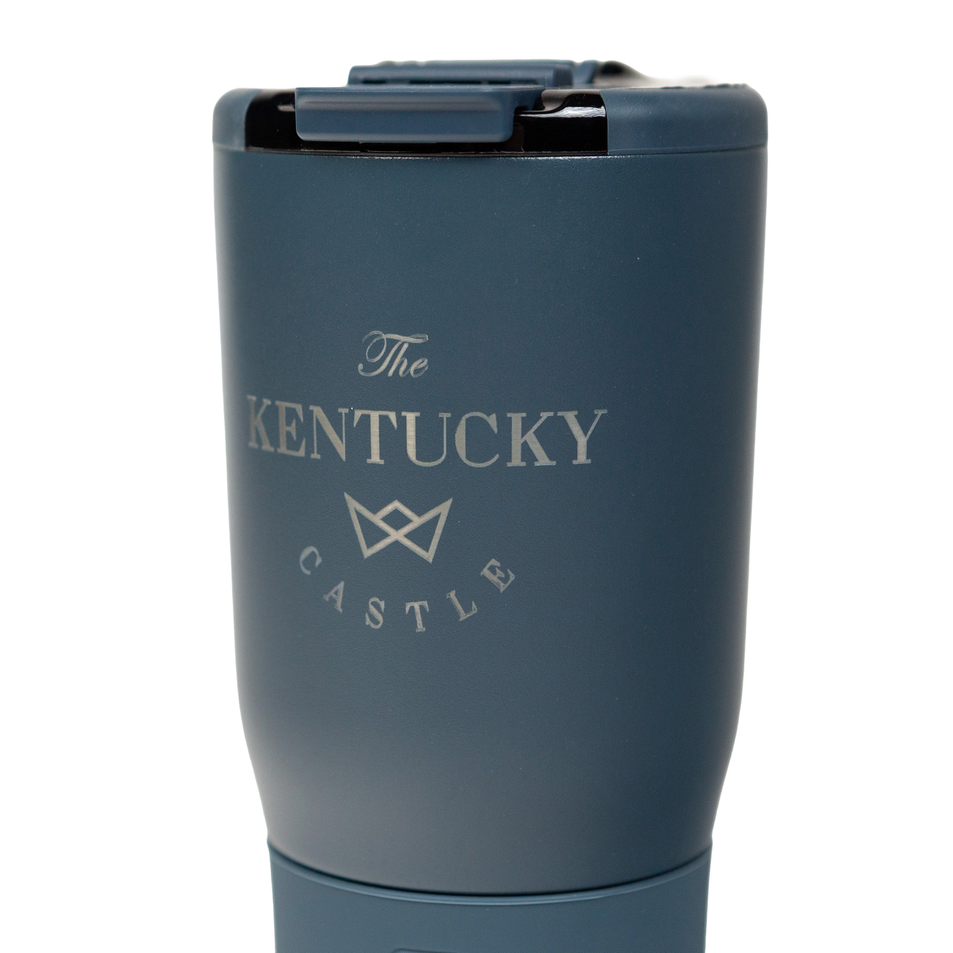 Blue BrüMate tumbler with