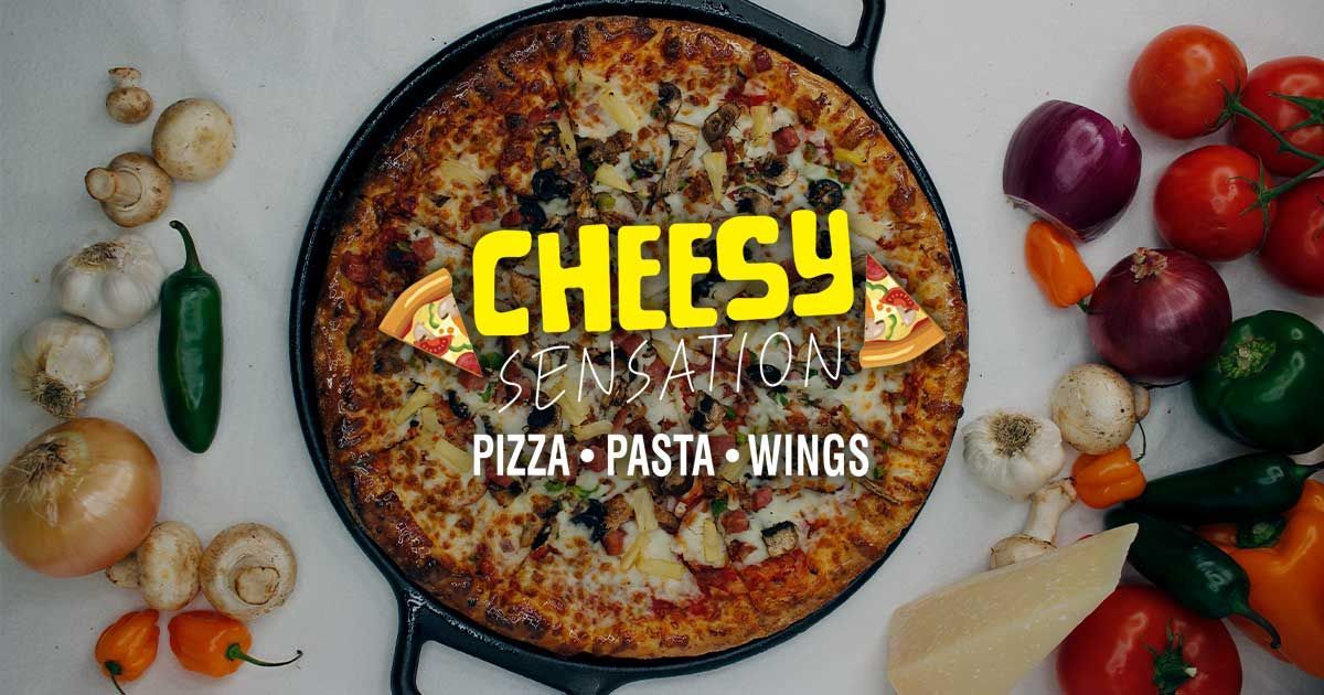 Menu Cheesy Sensation Plano, TX