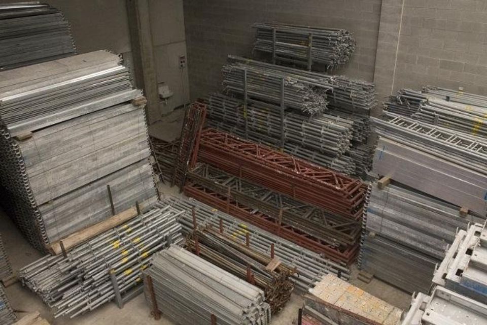 Ponteggi in deposito