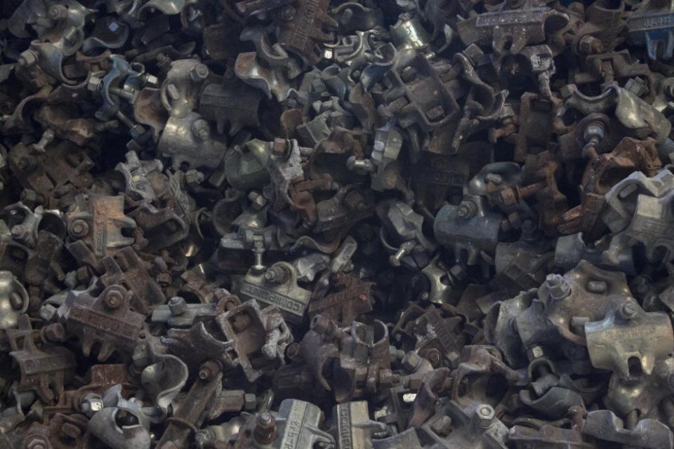 Materiali per ponteggi