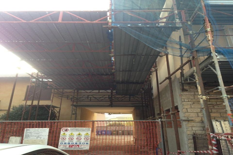 Ponteggi in sospensione