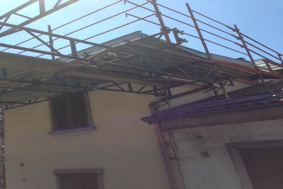 Ponteggi in sospensione