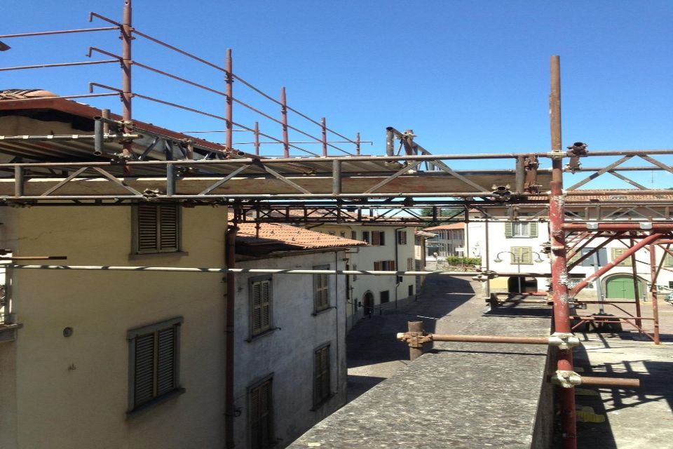 Ponteggi in sospensione