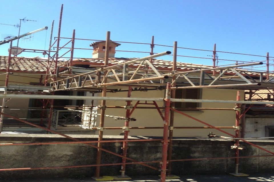 Ponteggi in sospensione