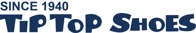 The logo for tip top shoes has been around since 1940