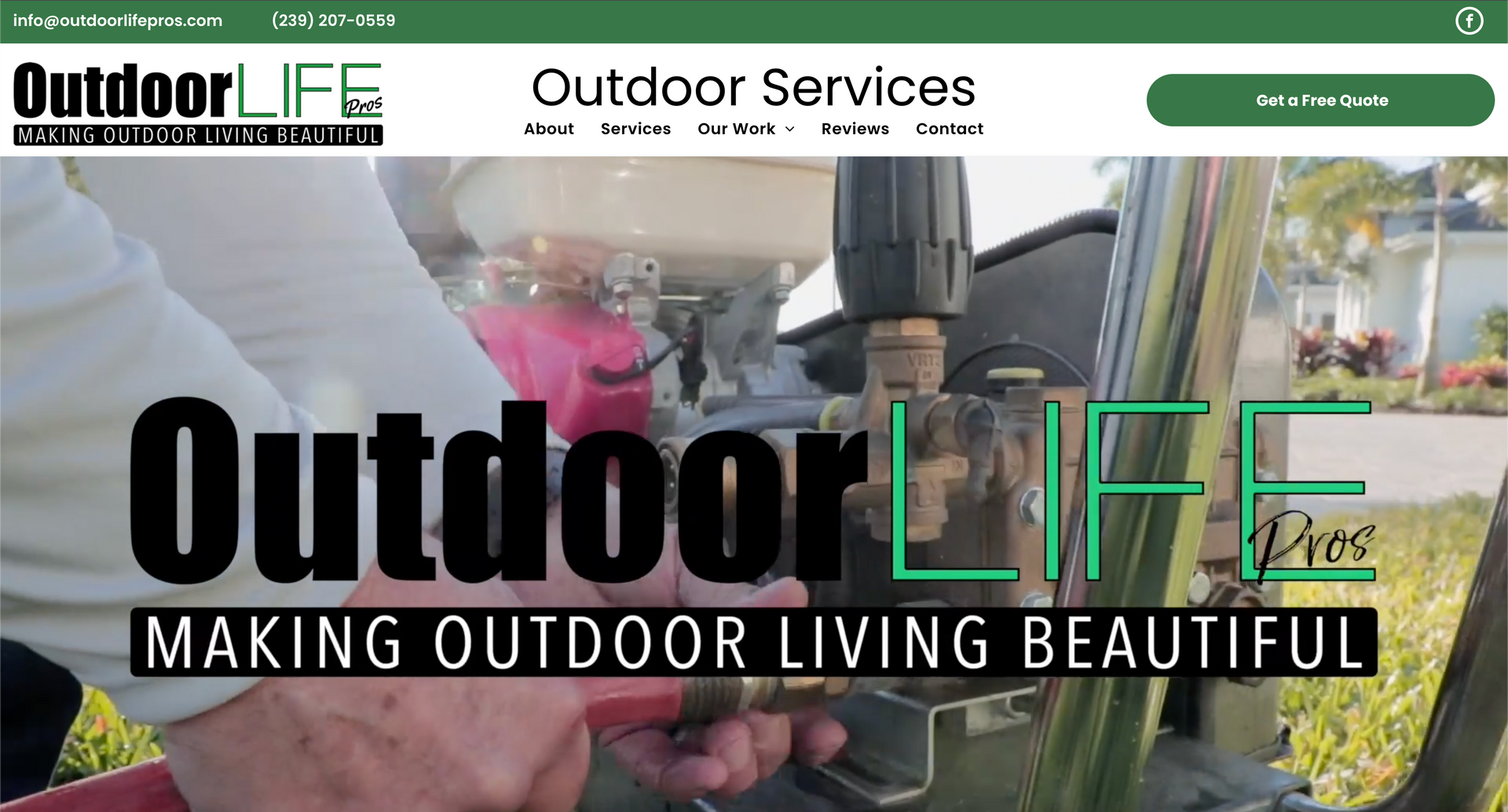 The website for outdoor life makes outdoor living beautiful.