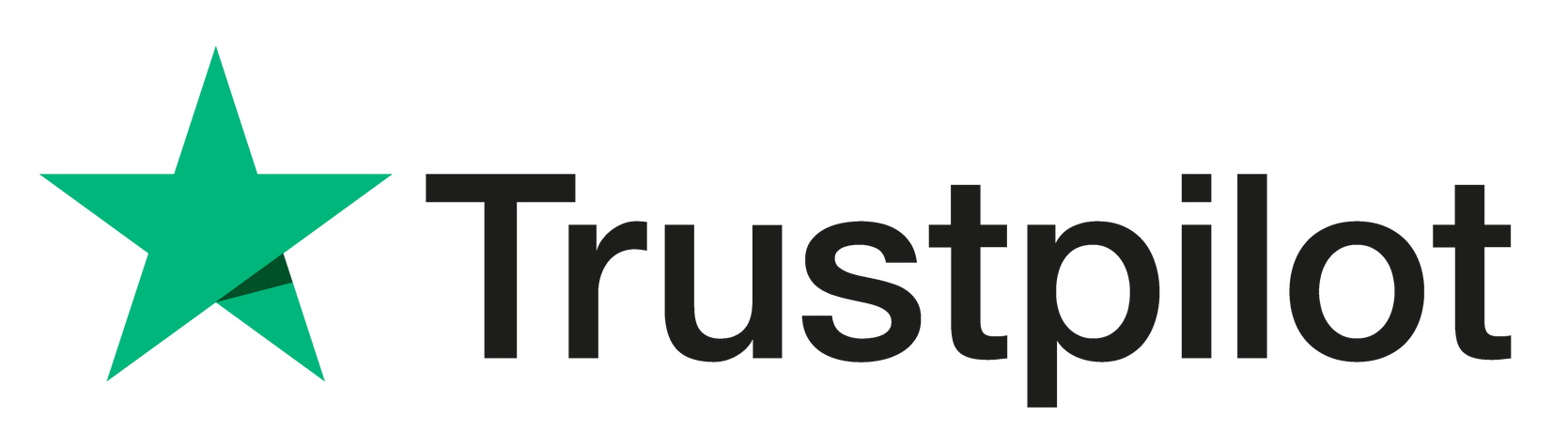 The trustpilot logo has a green star on it.