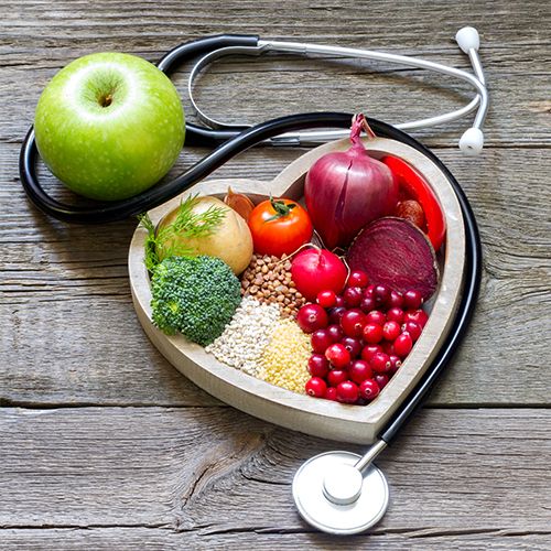 Foods and Stethoscope — Gainesville, FL — Gainesville Direct Primary Care Physicians LLC