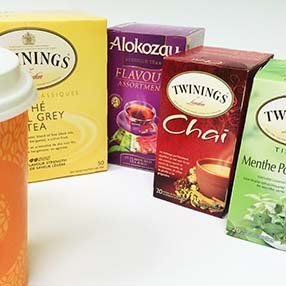 Selection of teas