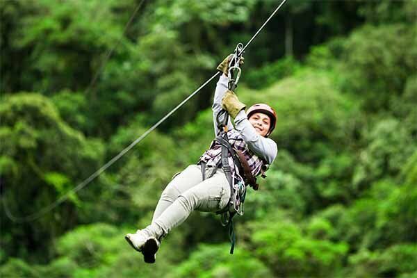 Sponsored zip wire