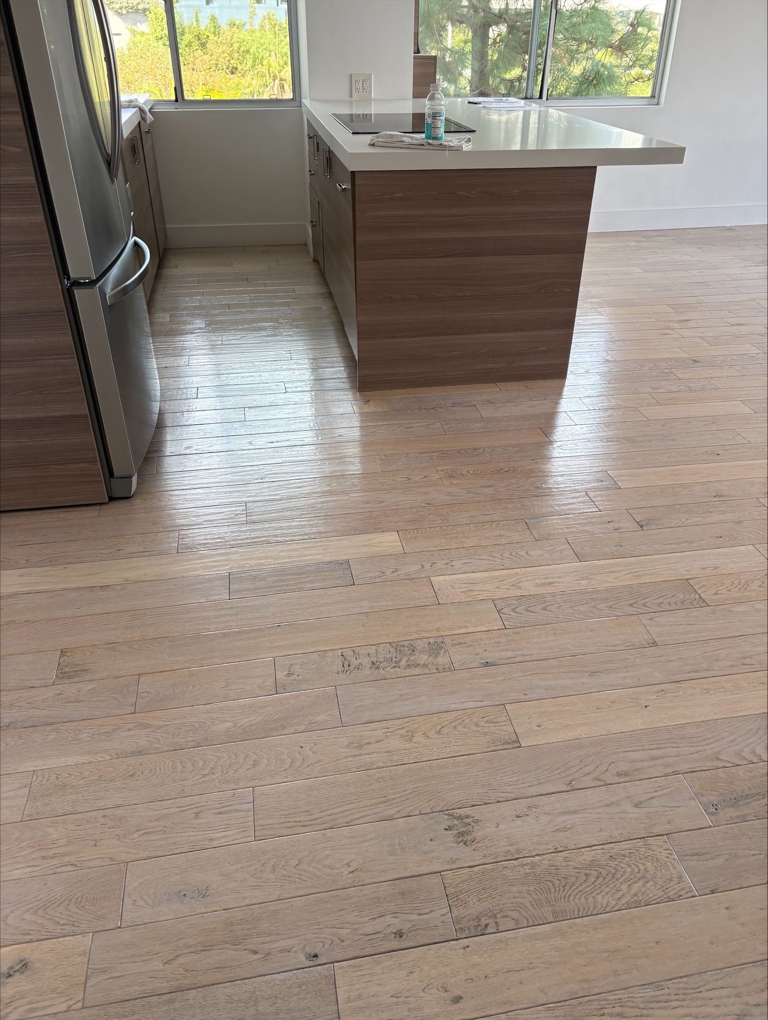 wooden floor tiles