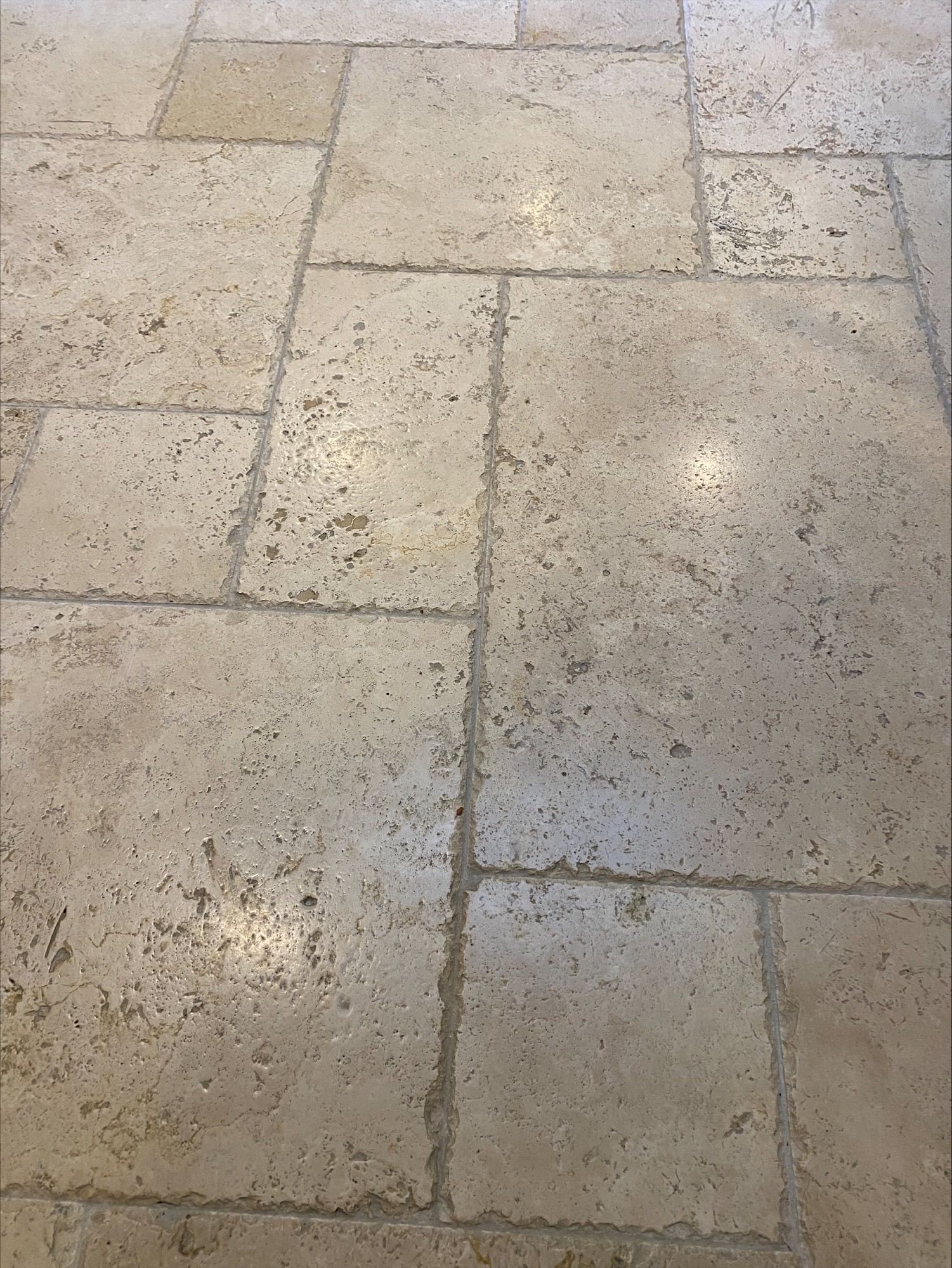 new tiles installation