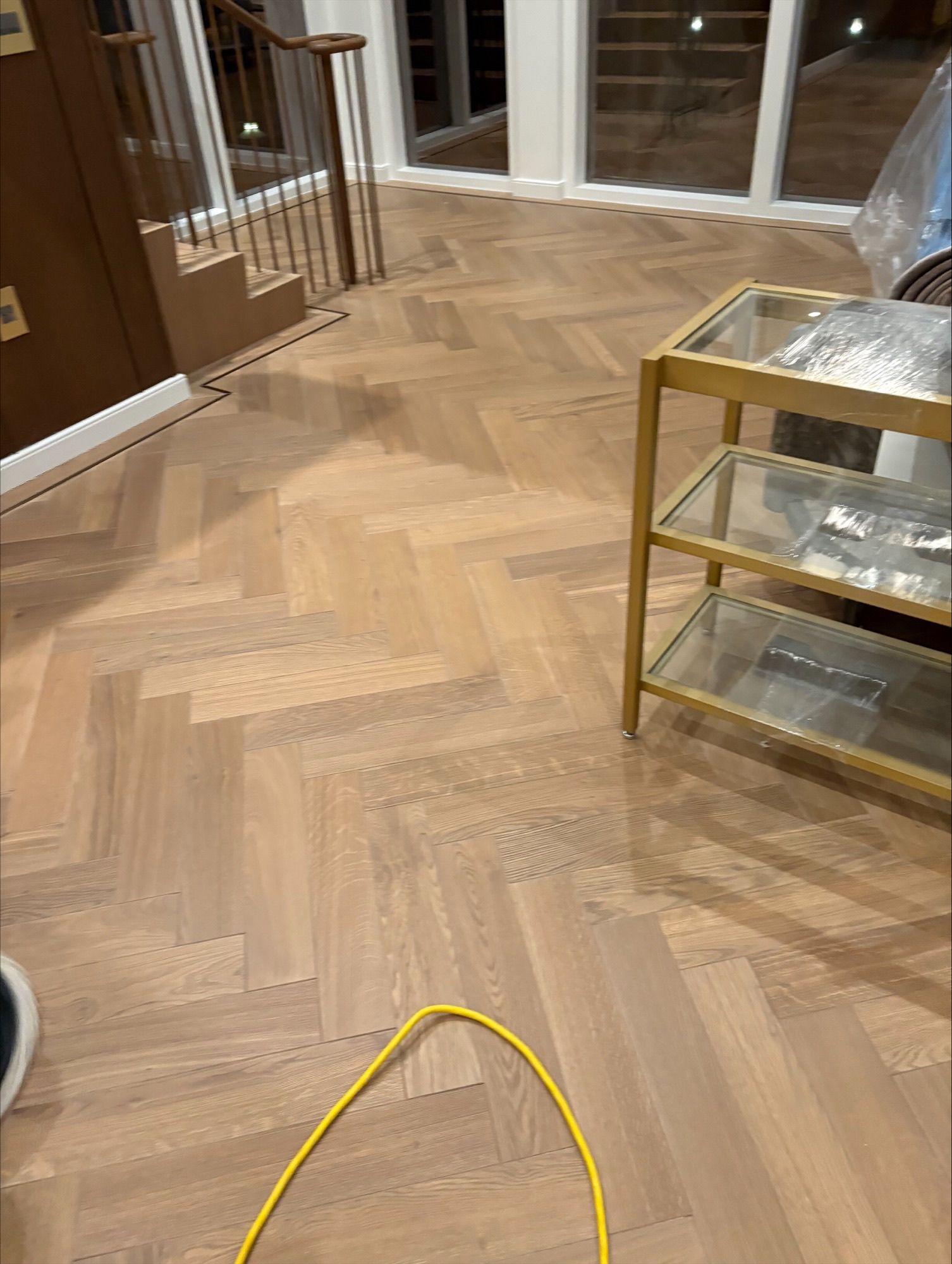 new wooden floor tiles