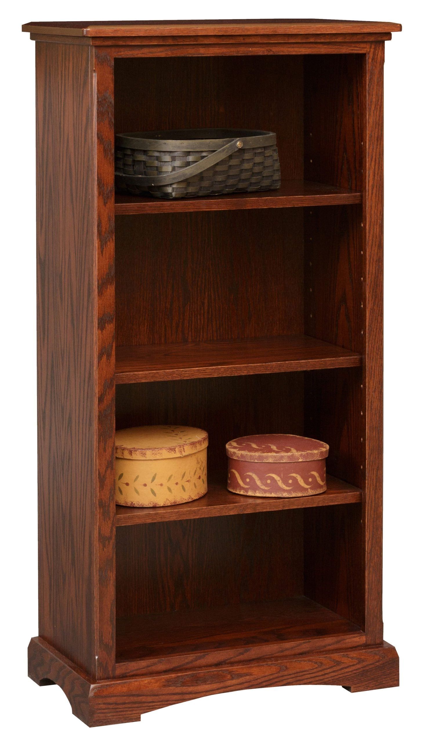 Four-Shelf Mission Bookcase — Honey Brook, PA — Blue Ridge Furniture