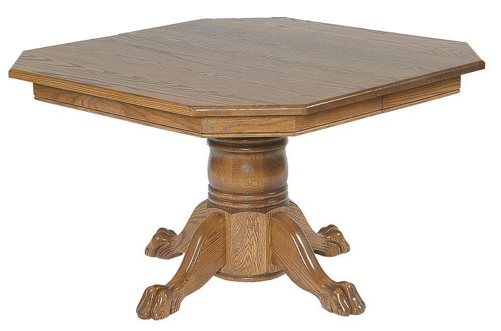CT Pedestal Table with Claw Feet — Honey Brook, PA — Blue Ridge Furniture