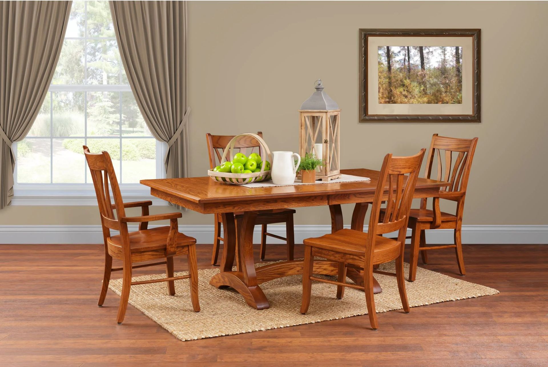 Wooden Dining Table and Chairs — Honey Brook, PA — Blue Ridge Furniture
